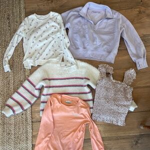 Abercrombie, Cat & Jack & Columbia Girls 10-12 Tops
